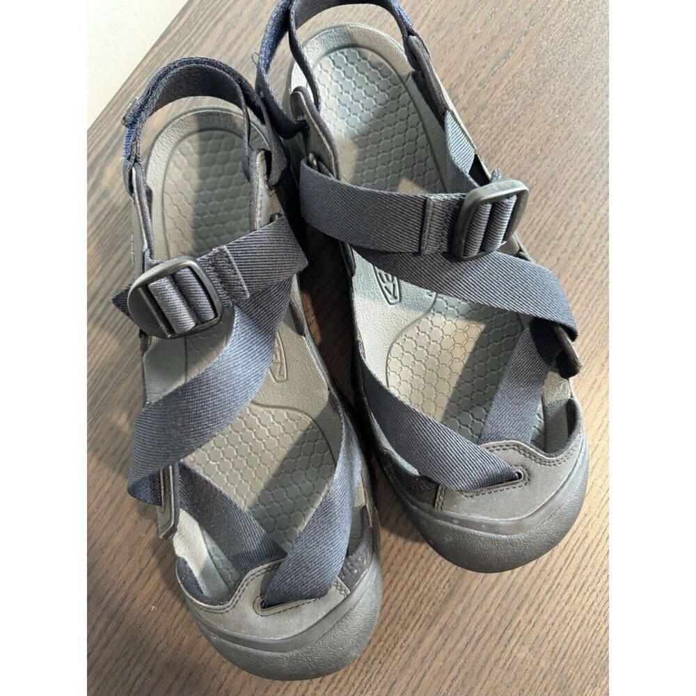 Outdoor hiking Keen Zerraport II Men's 12 Waterproof Sandals Shoes Toe utility - Picture 7 of 8